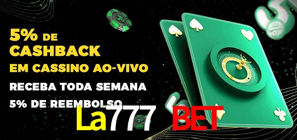 Promoções do cassino ao Vivo La777 Bet